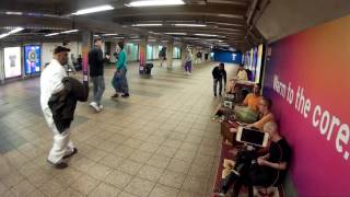 Natabara Gauranga Prabhu Chants Hare Krishna and Onlookers Perform