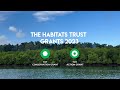 The Habitats Trust Grants Recipients 2023