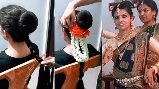 Classical/semiclassical dance hair style#easy hair style#AMMUS DAY