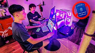 Fazendo uma Noite Gamer com meus Amigos (lan party)