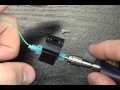 commscope fiber optic qwik ii connector termination video