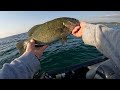 grand traverse bay smallmouth fishing new pb s2 e10