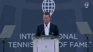 Tennis Hall of Fame: Lleyton Hewitt Speech