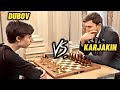 DUBOV VS. KARJAKIN | Tricky Game | BLITZ GAME