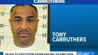 Tennessee halts execution after medical staff couldn't find backup vein for IV line