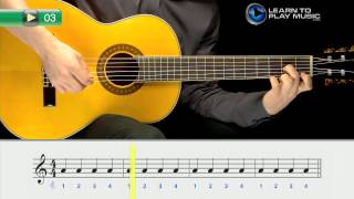 Ex003 How to Play Guitar for Kids - Guitar Lessons for Kids Book 1