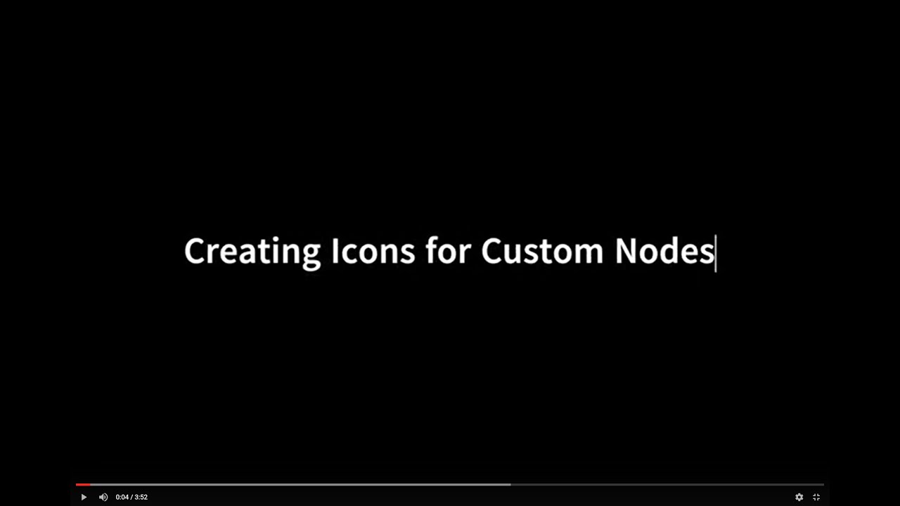 Macro4bim Creating Icons For Custom Nodes Youtube