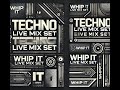 my Techno Live Mix I 🎧 Nov 2024 🚀 126 BPM ❤️ Whip It 018