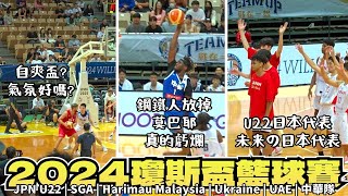 第43屆瓊斯盃 William Jones Cup | 男子U22日本代表/Strong Group PH/Harimau Malaysia #中華隊 #賀丹 #賀博 #莫巴耶 #游艾喆 #瓊斯盃