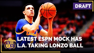 NBA Draft 2017: ESPN Mock Has Lakers Selecting UCLA's Lonzo Ball