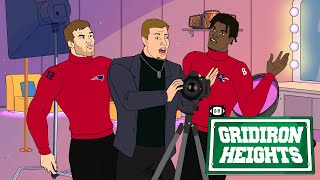 Gronk Is the Photographer for Playoff Picture Day | Gridiron Heights S4E15