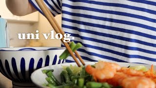 普通德国留学独居Vlog🍱一人食日记🏃‍♀️坚持晨跑 图书馆学习日常