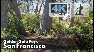 San Francisco  🇺🇸  | Golden Gate Park | I'm Lost | 4K UHD Relaxing Electric Scooter Tour