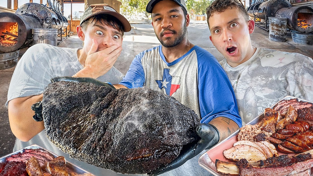 Two Brits Try The 1 Texas Bbq In The World Youtube