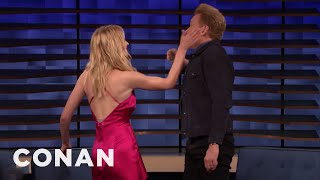 Sophie Turner & Conan Play Tequila Slaps | CONAN on TBS