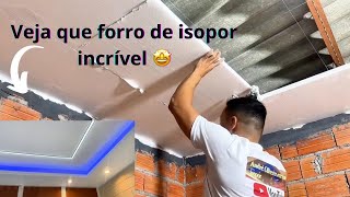 Faça Você Mesmo: Como Instalar Forro de Isopor com Acabamento Profissional