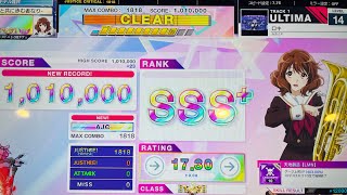 【CHUNITHM】ロキ(ULT) AJC(理論値) 手元