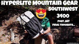 Hyperlite Mountain Gear Southwest 3400 Post JMT