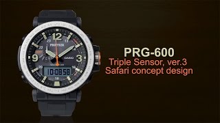 CASIO PRO TREK PRG-600 product video