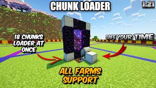 The FASTEST Chunk Loader for Minecraft 1.21 NO AFK REQUIRED