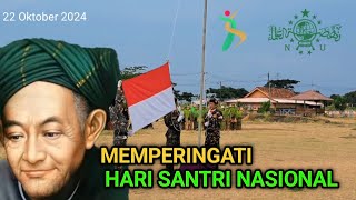 Memperingati Hari Santri Nasional MWC NU gebang cirebon #hsn