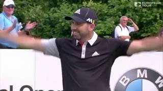 Sergio Garcia makes hole in one and dances like Miguel