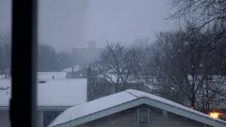 4K - WINTER WONDERLAND | Heavy Snowfall in Canada - London Ontario Canada January 31, 2025.