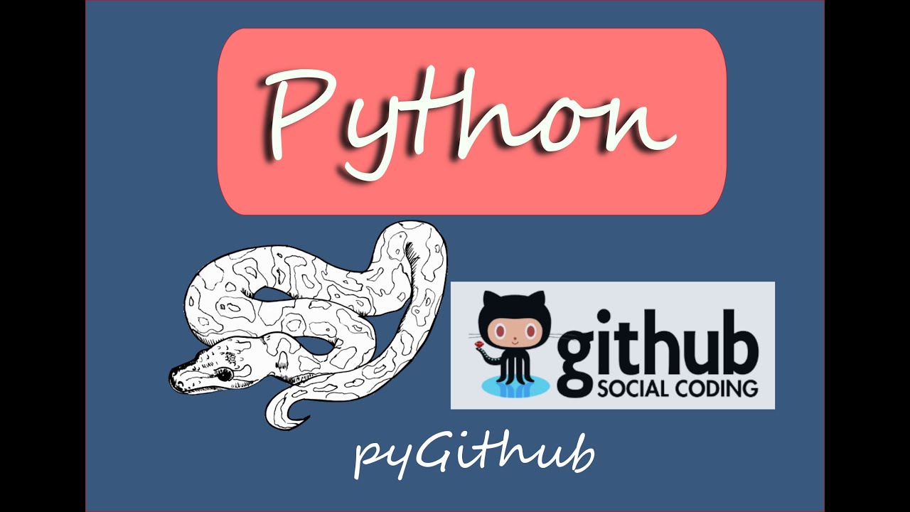 Use Python To Access Github Repositories - YouTube