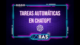 Nueva funcionalidad de ChatGPT: tareas automáticas