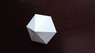 Como fazer uma Pirâmide Hexagonal de Papel -  Video-Aula passo a passo