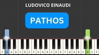 Ludovico Einaudi - Pathos (Accurate Piano Tutorial)