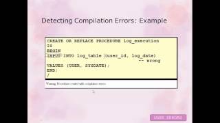 (Practice 10) Managing Subprogram
