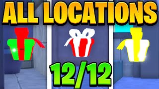 ALL *12* GIFT LOCATIONS In Roblox Toilet Tower Defense! CHRISTMAS EVENT!