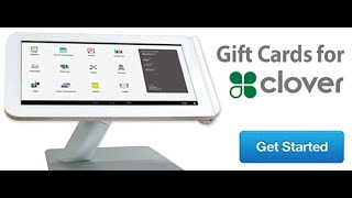 How to use your Clover Station gift cards app