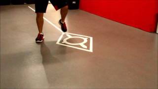 Liberty Footwork System: Female Triangle with Shuffle Stepping