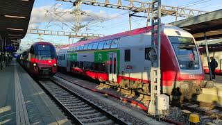 CFL 3017 leaving Luxembourg with regional express train to Arlon (B)