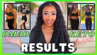 ONE MEAL A DAY INTERMITTENT FASTING WEIGHT LOSS BEFORE AND AFTER | Keto Diet + OMAD | Rosa Charice