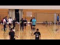 第22回行田市ミニテニス大会男男ミドル決勝t〜準決勝