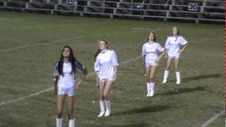 Manchester High School Majorettes - MHS Fight Song - 9/30/2011