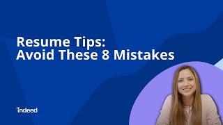Resume Tips: Avoid These 8 Mistakes | Indeed India Career Tips