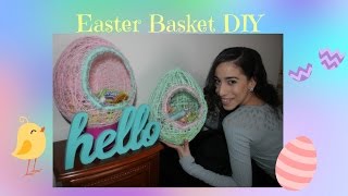 Easter Egg Basket DIY