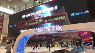 ONPASSIVE 4K- DUBAI ICE RINK | ONPASSIVE IS EVERWHERE IN DUBAI | SO BEAUTIFUL