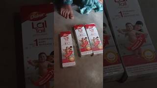 baby massage oil # dabur lal tail #shortvideo #unboxing #amazon finds