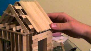 [5/6] How To Build a Popsicle Stick House - Roofing Part 2