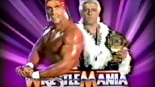 Hulk Hogan vs Ric Flair at WrestleMania VIII