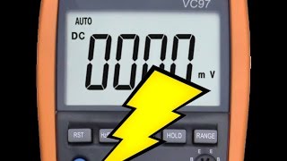 Multimeter Vici vc97 replica of fluke 15b VS Vichy vc99 + special testleads probes мультиметр