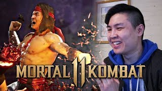 Mortal Kombat 11 - Liu Kang Gameplay Reveal!! [REACTION]