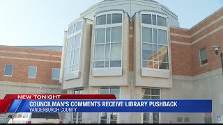 Councilman S Comments Receive Library Pushback