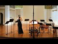 Bach: Violin Sonata No. 1 in G Minor BWV 1001 (Adagio). YuEun Gemma Kim, baroque violin 8K video.