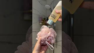 14 step beauty routine 🛁🎀 #hairwash #showerroutine #asmr #selfcare #skincare #skincareroutine